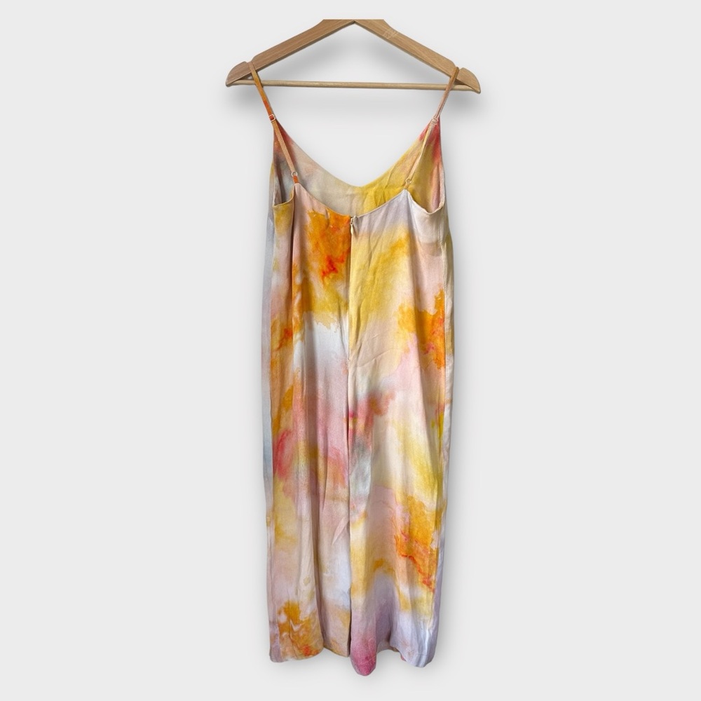 Anthropologie bl^nk London Sonrisa Tie-Dye Jumpsuit, size XS Petite - Picture 4 of 8
